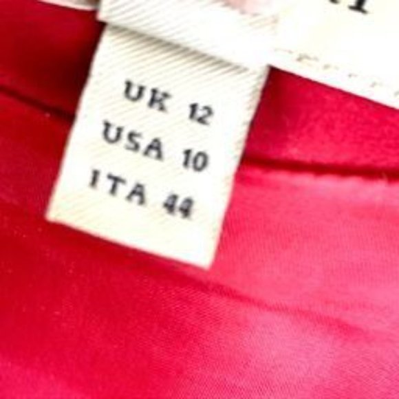 BURBERRY LONDON Lined Red Dress - Picture 9 of 9